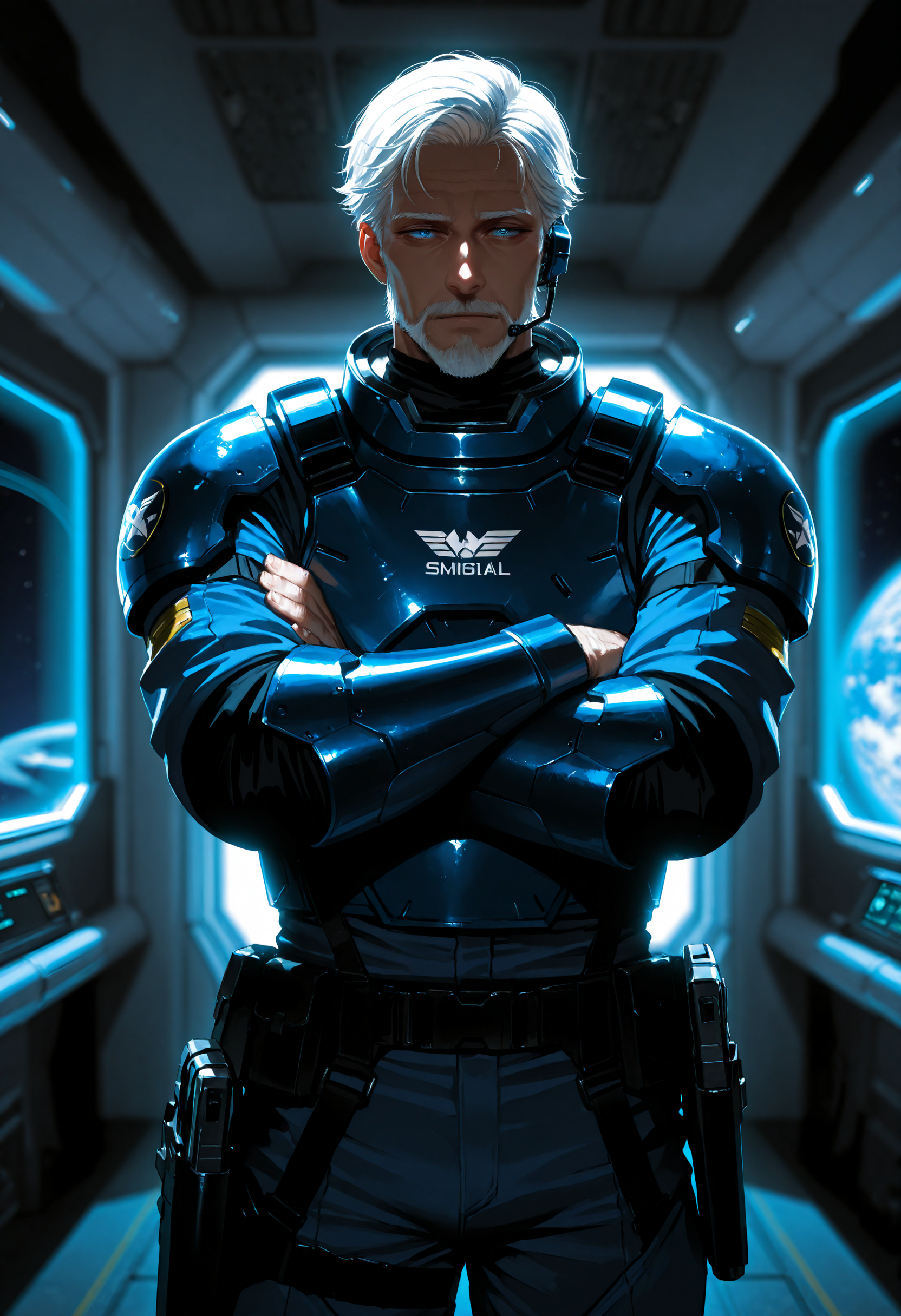 Captain Full Portrait